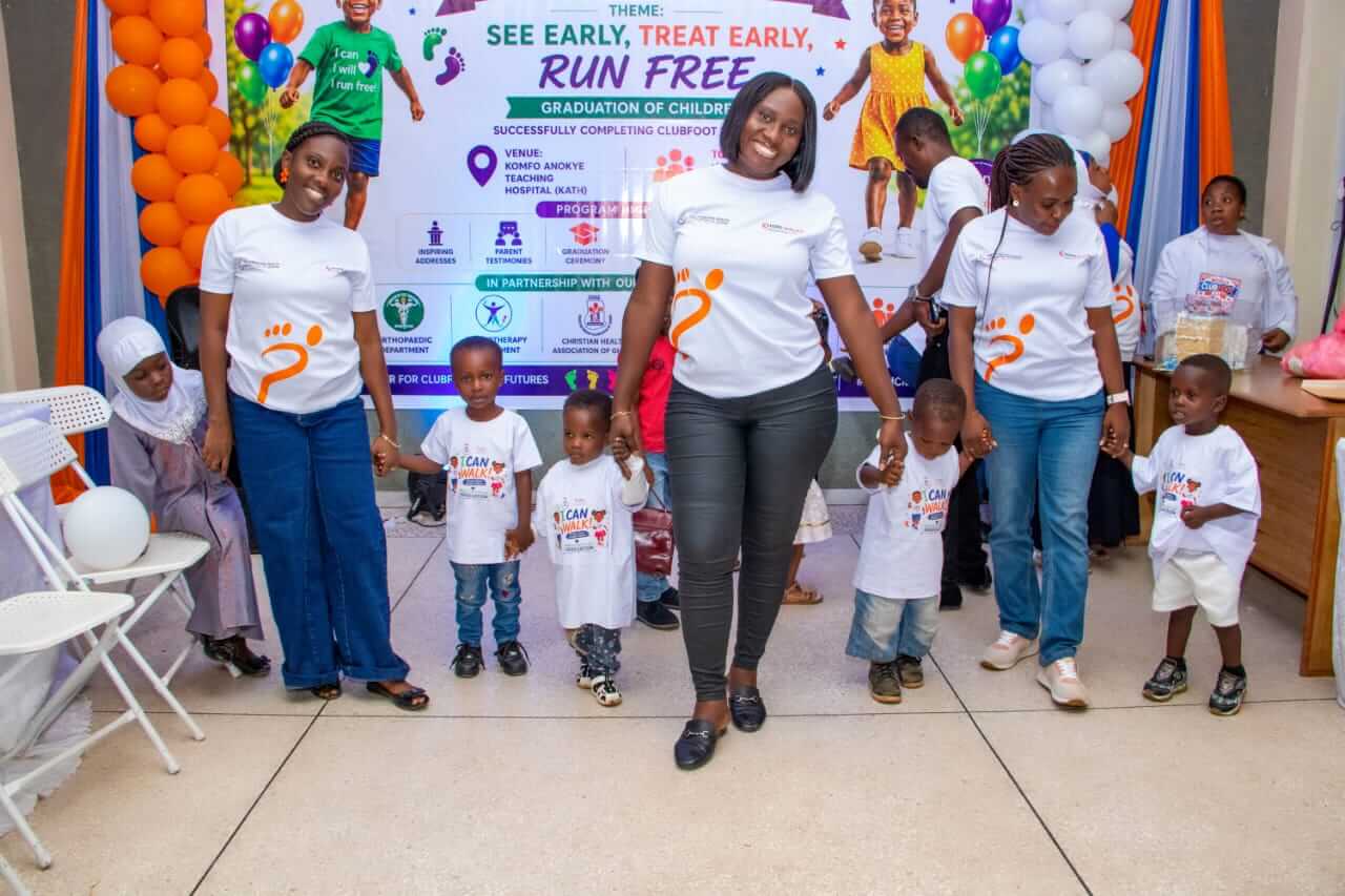 Ghana Clubfoot Program Celebrates Young Champions at KATH Graduation Ceremony